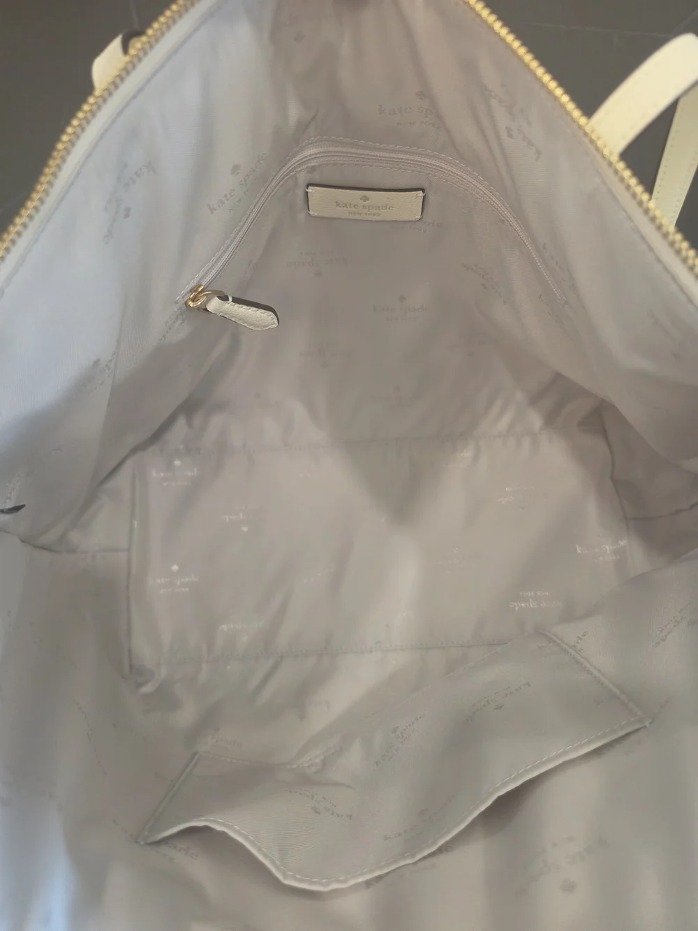 kate spade All Day Tote in White